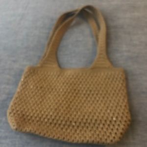 The Sak Beige Small Handbag Purse